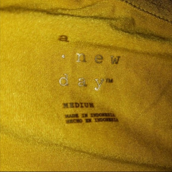 Mustard Yellow Peasant Top - Picture 8 of 10